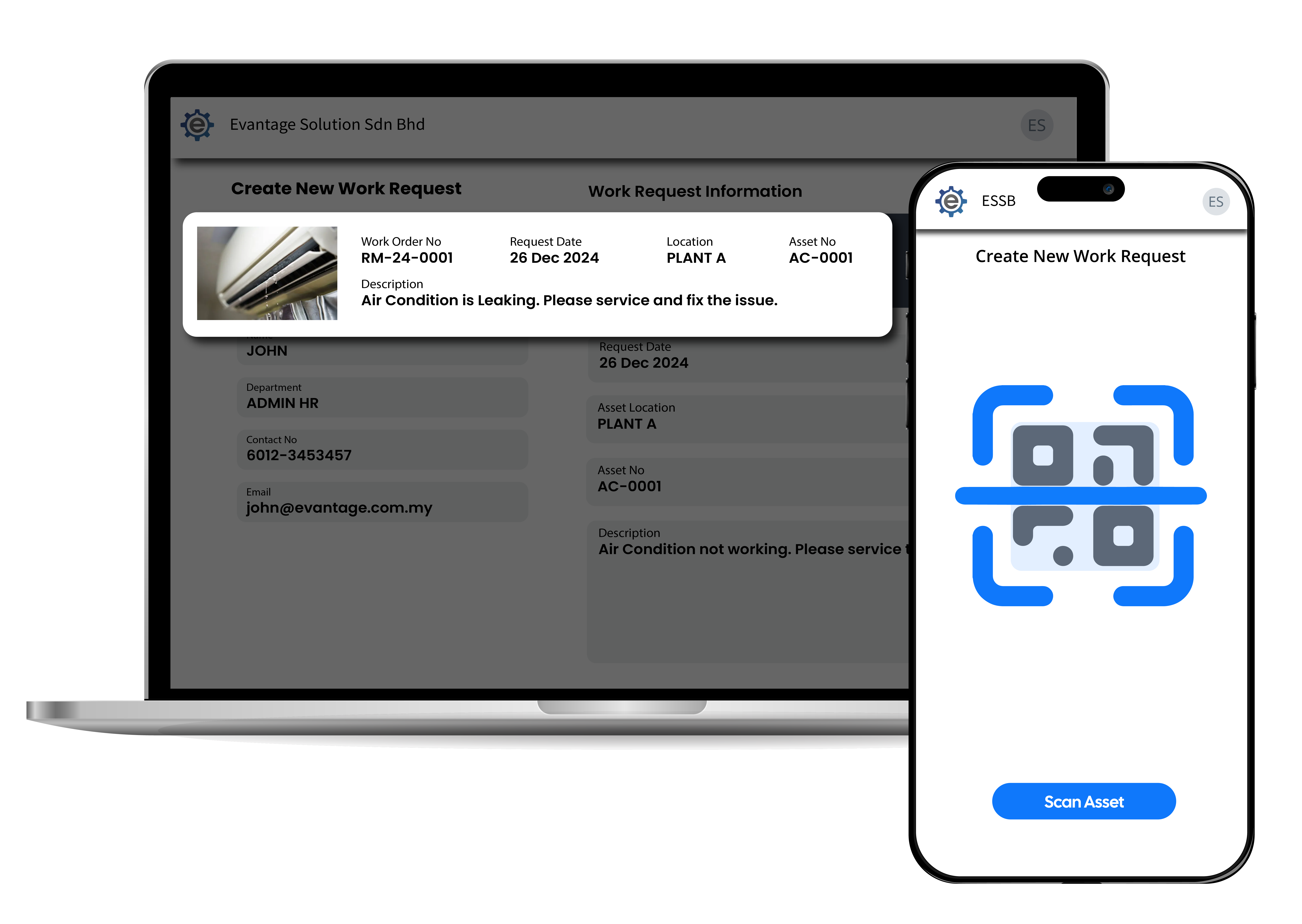 Work Request Creation